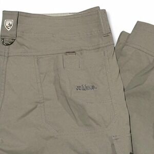 Men's KÜHL Stealth Convertible Khaki Outdoor Hiking Pants - 36x30